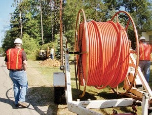 What started as a plan to connect its substations through a fiber network has led Roanoke Electric officials to think about the possibility of expanding the work to allow for high-speed Internet to the local residents and businesses. REC is currently soliciting its members to complete a survey to gauge their interest. | File Photo