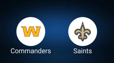 Washington Commanders vs. New Orleans Saints Week 15 Tickets Available – Sunday, December 15 at Caesars Superdome