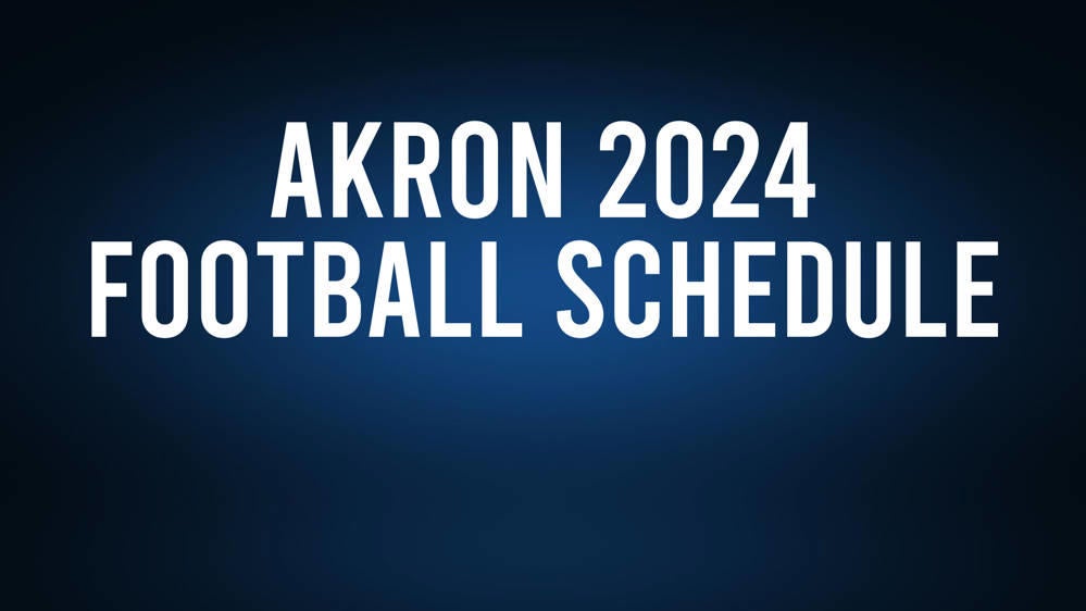 Akron 2024 Football Schedule, Record, Results The RoanokeChowan News