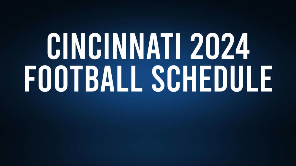 Cincinnati 2024 Football Schedule, Record, Results The RoanokeChowan