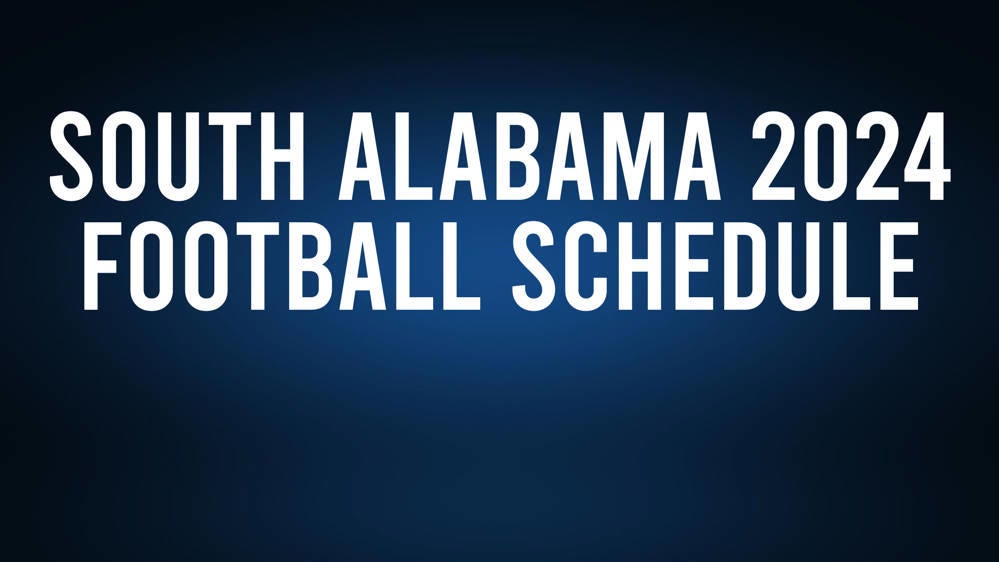 South Alabama 2024 Football Schedule, Record, Results The Roanoke