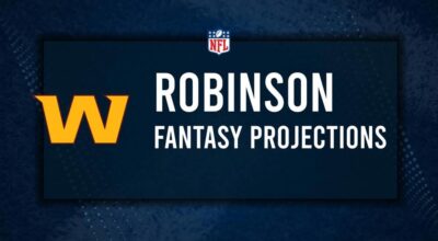 Brian Robinson Jr. Fantasy Projections: Week 3 vs. the Bengals