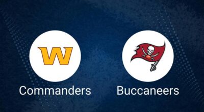 Where to Watch Commanders vs. Buccaneers on TV or Streaming Live - Sept. 8