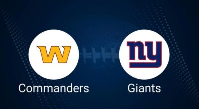 Where to Watch Commanders vs. Giants on TV or Streaming Live - Sept. 15