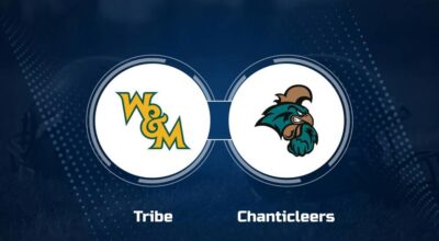 Where to Watch William & Mary vs. Coastal Carolina on TV or Streaming Live - Sept. 7