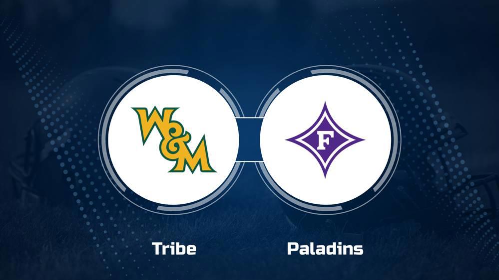 Where to Watch William & Mary vs. Furman on TV or Streaming Live - Sept. 21