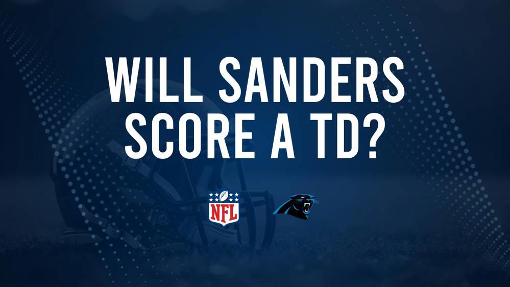 Will Ja'Tavion Sanders Score a Touchdown Against the Raiders in Week 3?