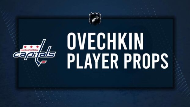 Alexander Ovechkin Player Prop Bets for the Capitals vs. Devils Game - October 12