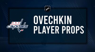 Alexander Ovechkin Player Prop Bets for the Capitals vs. Golden Knights Game - October 15