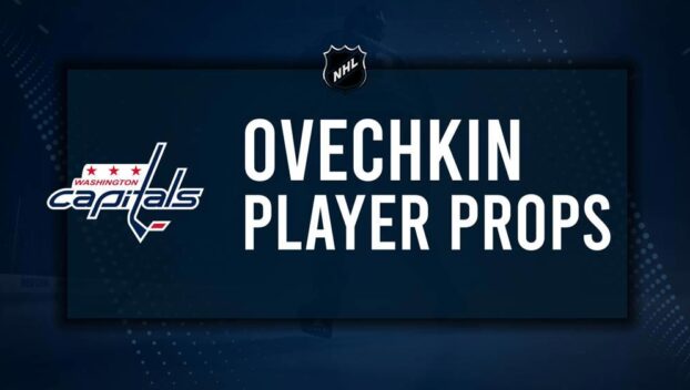 Alexander Ovechkin Player Prop Bets for the Capitals vs. Golden Knights Game - October 15