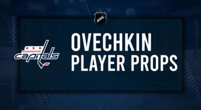 Alexander Ovechkin Player Prop Bets for the Capitals vs. Lightning Game - October 26