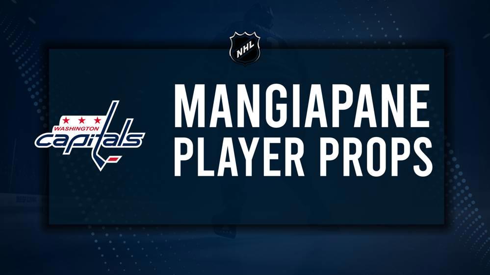 Andrew Mangiapane Player Prop Bets for the Capitals vs. Devils Game - October 12