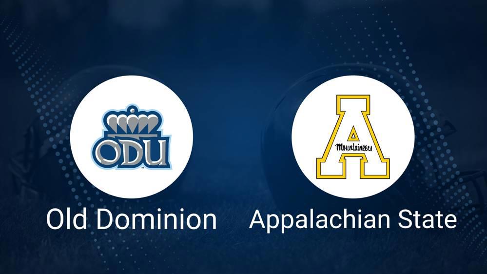 Best Bets, Predictions & Odds for the Old Dominion vs. Appalachian State Game – Saturday, Nov. 2