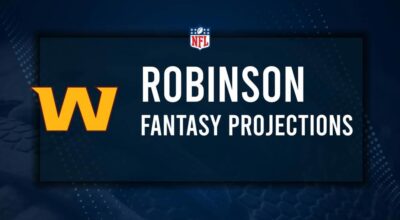 Brian Robinson Jr. Fantasy Projections: Week 6 vs. the Ravens