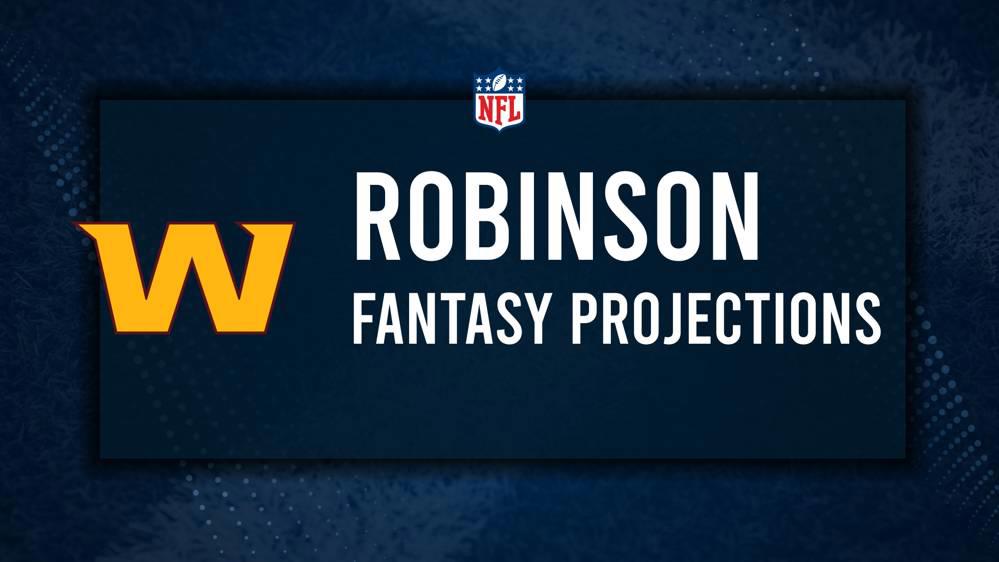 Brian Robinson Jr. Fantasy Projections: Week 7 vs. the Panthers