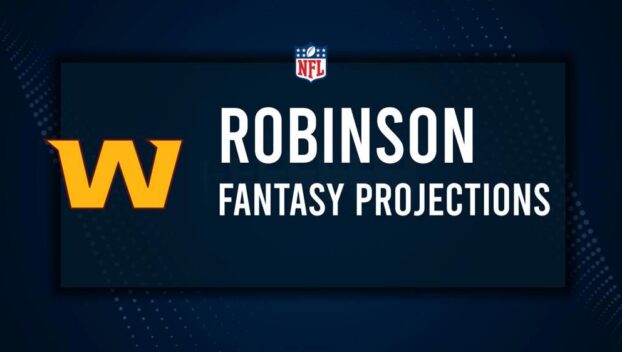 Brian Robinson Jr. Fantasy Projections: Week 9 vs. the Giants