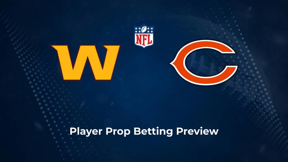 Commanders vs. Bears Player Props & Odds – Week 8