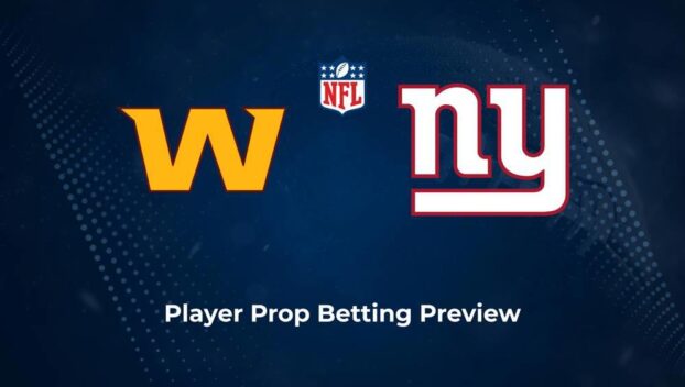 Commanders vs. Giants Player Props & Odds – Week 9