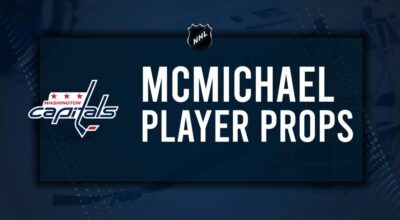 Connor McMichael Player Prop Bets for the Capitals vs. Devils Game - October 12