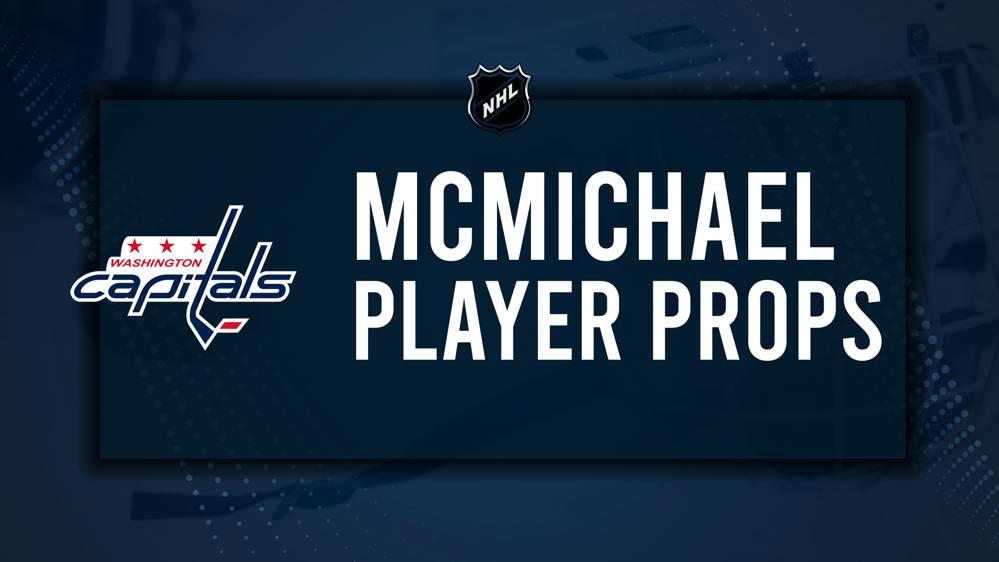 Connor McMichael Player Prop Bets for the Capitals vs. Rangers Game - October 29