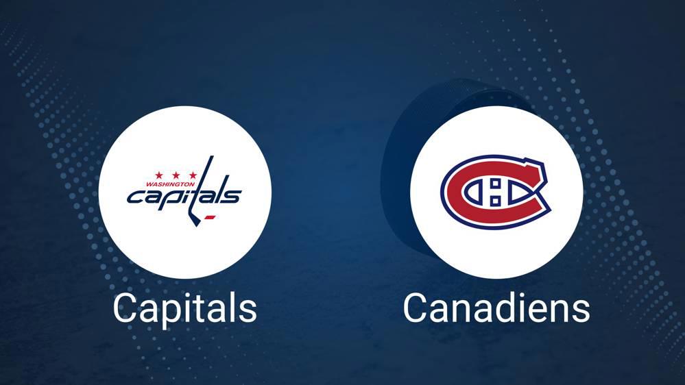 How to Pick the Capitals vs. Canadiens Game with Odds, Spread, Betting Line and Stats – October 31