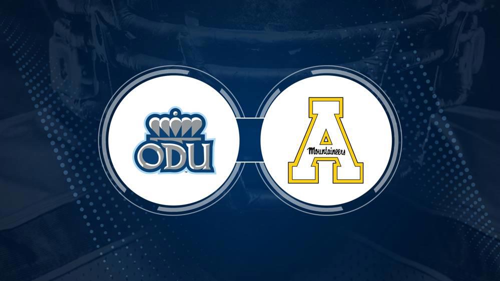 Old Dominion vs. Appalachian State: Odds, spread, and over/under - Nov. 2