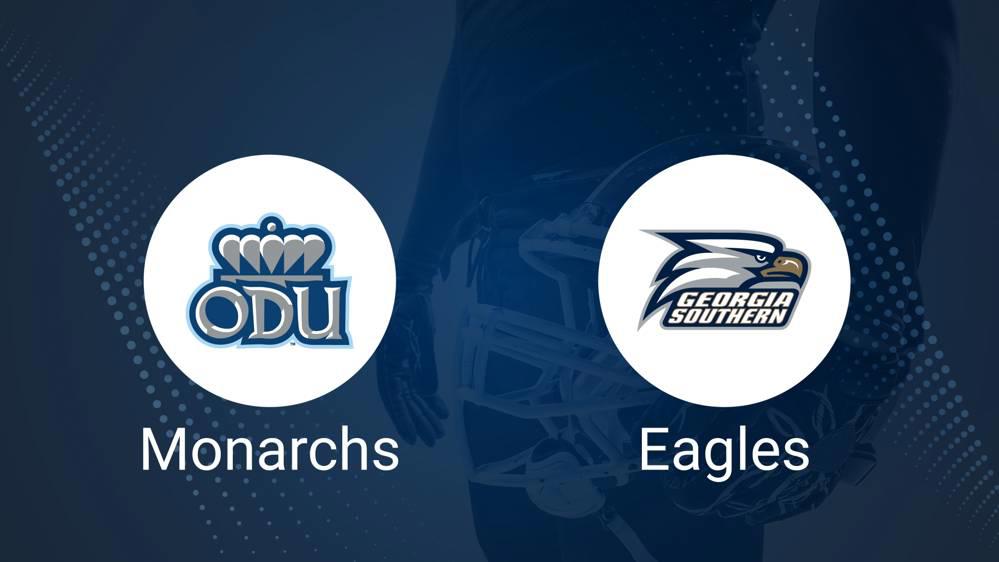 Old Dominion vs. Georgia Southern Oct. 24 Tickets & Start Time