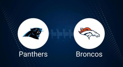 Panthers vs. Broncos: Odds, Moneyline, and Spread - Week 8