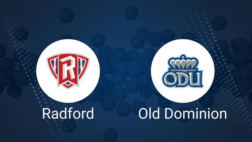 Radford vs. Old Dominion Basketball Tickets - Tuesday, November 12