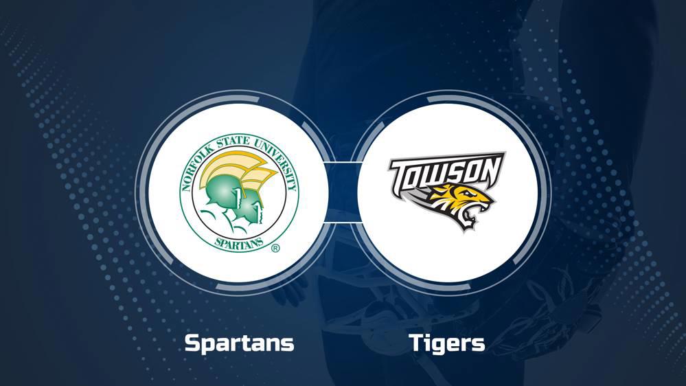 Where to Watch Norfolk State vs. Towson on TV or Streaming Live - Oct. 12