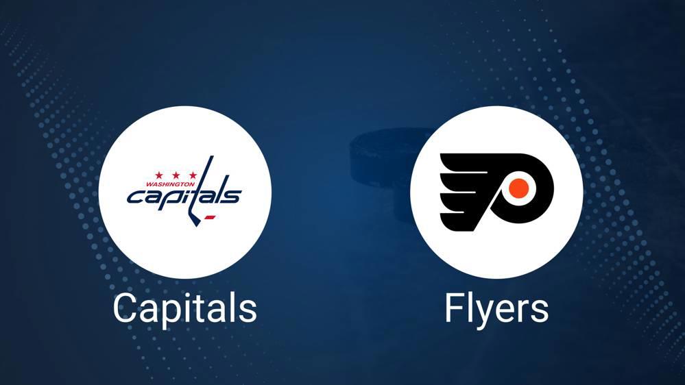 Where to Watch Washington Capitals vs. Philadelphia Flyers on TV or Streaming Live - October 23