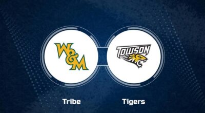 Where to Watch William & Mary vs. Towson on TV or Streaming Live - Oct. 5