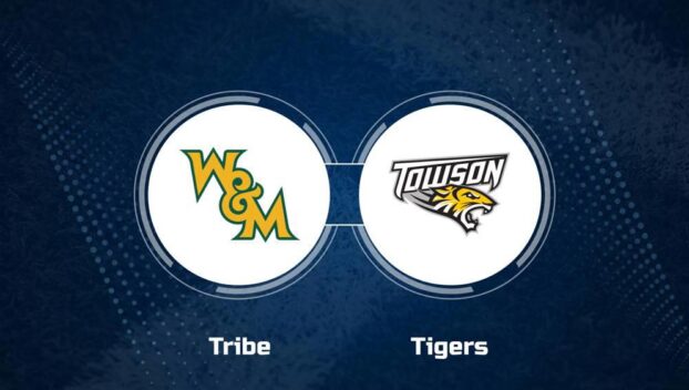 Where to Watch William & Mary vs. Towson on TV or Streaming Live - Oct. 5