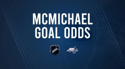 Will Connor McMichael Score a Goal Against the Golden Knights on October 15?