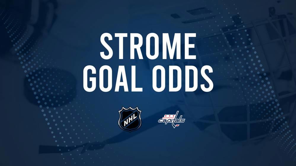 Will Dylan Strome Score a Goal Against the Golden Knights on October 15?