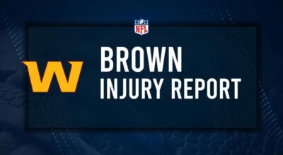 Will Noah Brown Play in Week 7? NFL Injury Status, News & Updates