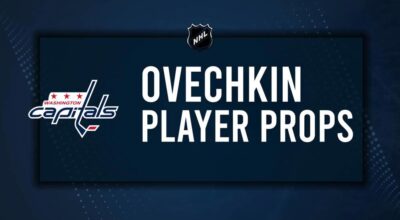 Alexander Ovechkin Player Prop Bets for the Capitals vs. Penguins Game - November 8