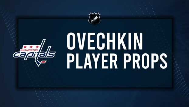 Alexander Ovechkin Player Prop Bets for the Capitals vs. Penguins Game - November 8