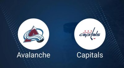 Avalanche vs. Capitals Injury Report Today - November 21