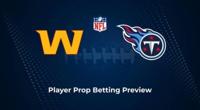 Commanders vs. Titans Player Props & Odds – Week 13