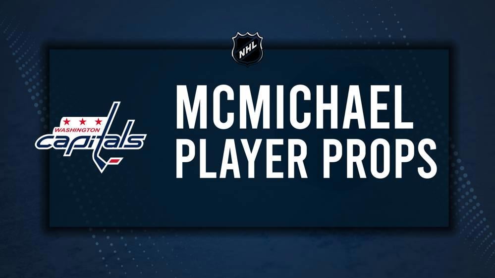 Connor McMichael Player Prop Bets for the Capitals vs. Avalanche Game - November 21