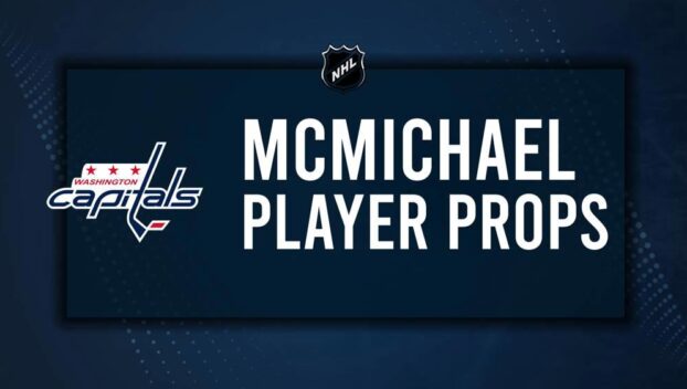 Connor McMichael Player Prop Bets for the Capitals vs. Hurricanes Game - November 3