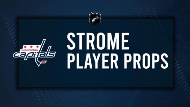 Dylan Strome Player Prop Bets for the Capitals vs. Penguins Game - November 8