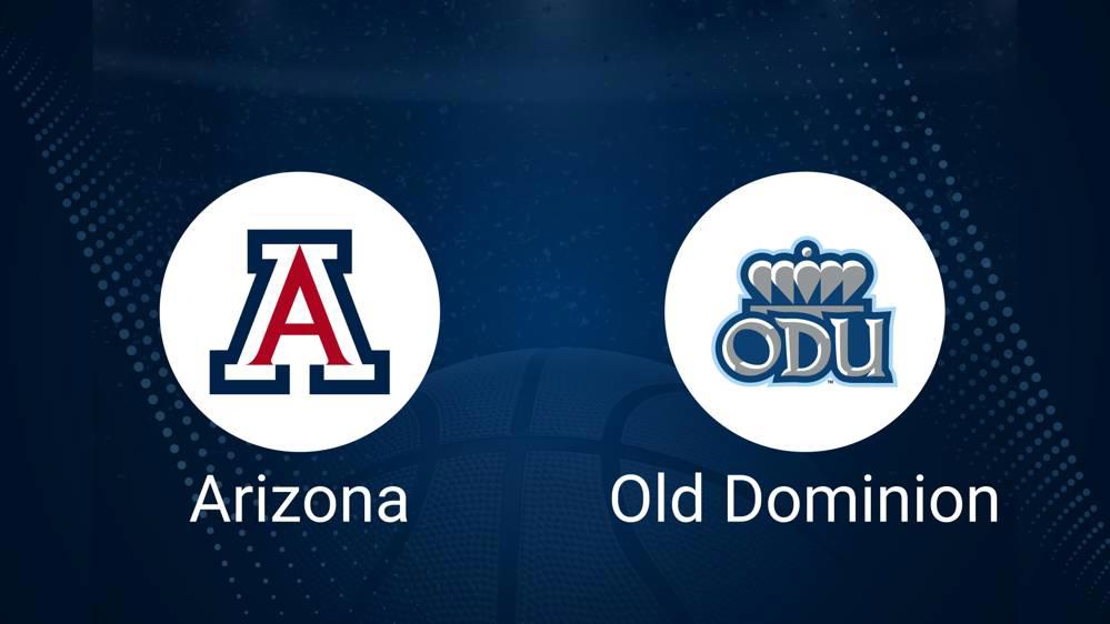 How to Watch Arizona vs. Old Dominion on TV or Live Stream - November 9