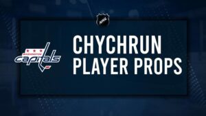 Jakob Chychrun Player Prop Bets for the Capitals vs. Avalanche Game - November 21