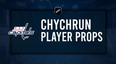 Jakob Chychrun Player Prop Bets for the Capitals vs. Avalanche Game - November 21