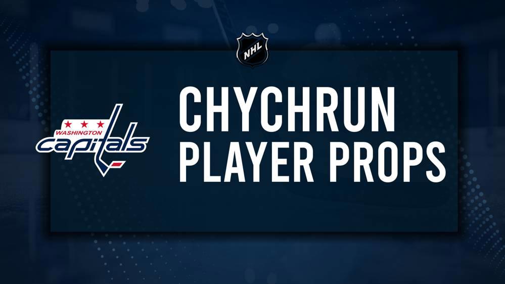 Jakob Chychrun Player Prop Bets for the Capitals vs. Avalanche Game - November 21