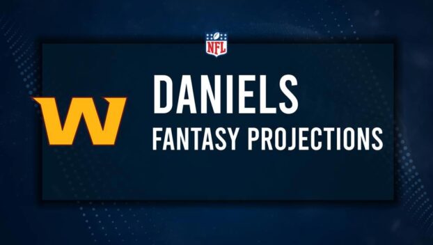 Jayden Daniels Fantasy Projections: Week 10 vs. the Steelers