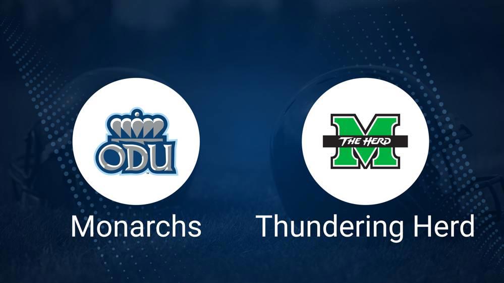 Old Dominion vs. Marshall Nov. 23 Tickets & Start Time