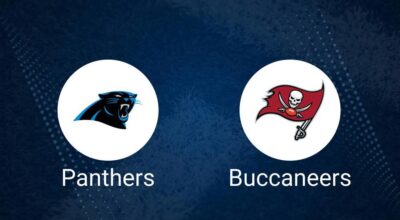 Panthers vs. Buccaneers: Odds, Moneyline, and Spread - Week 13